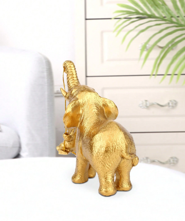 Artigianato In Resina Con Elefante
