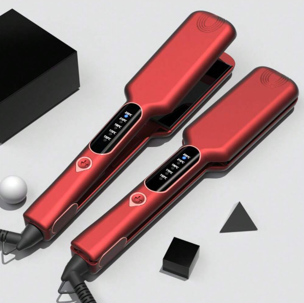 Piastra per capelli con riscaldatore PTC