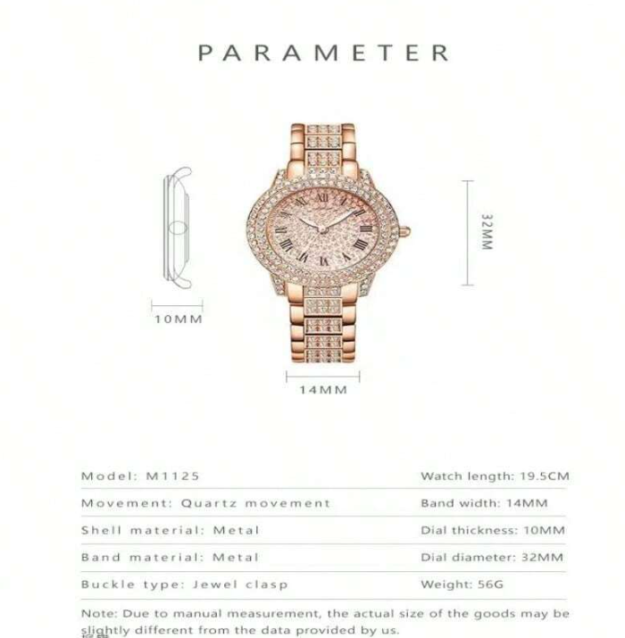 Orologio da donna con brillantini