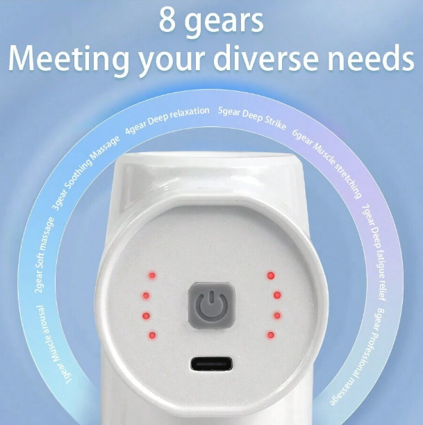 Pistola manuale ricaricabile portatile per massaggio facciale