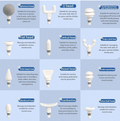 Pistola manuale ricaricabile portatile per massaggio facciale