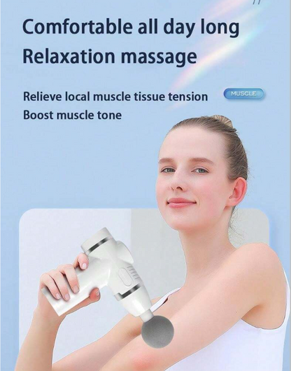 Pistola manuale ricaricabile portatile per massaggio facciale