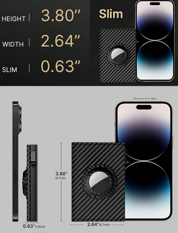 Portafoglio multifunzionale da uomo