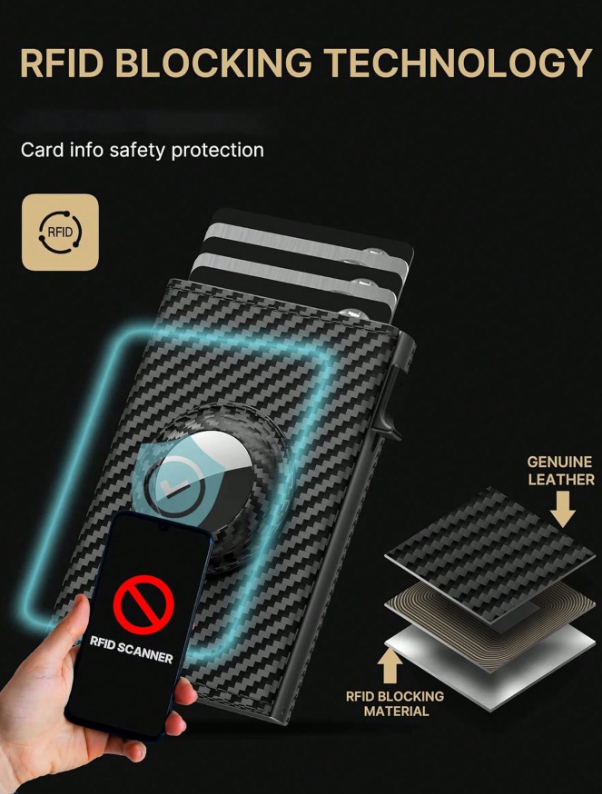 Portafoglio multifunzionale da uomo