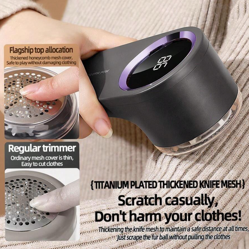 rasoio elettrico rifilatore di lanugine per vestiti