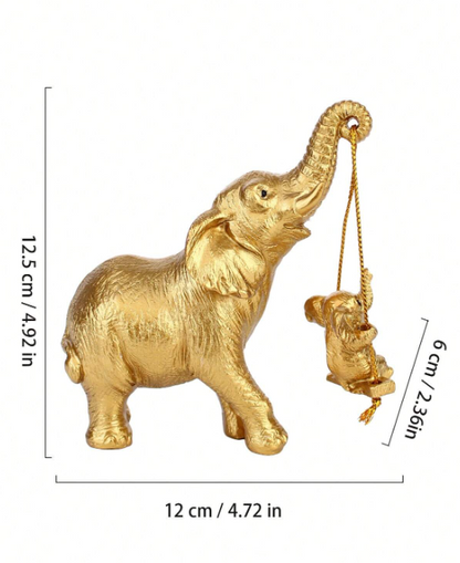 Artigianato In Resina Con Elefante