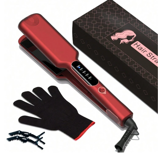 Piastra per capelli con riscaldatore PTC