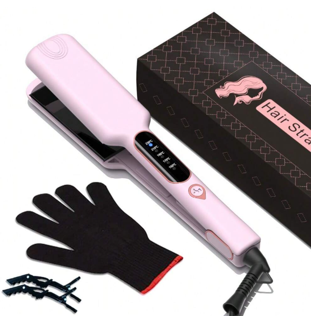 Piastra per capelli con riscaldatore PTC