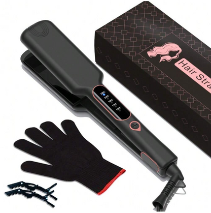 Piastra per capelli con riscaldatore PTC