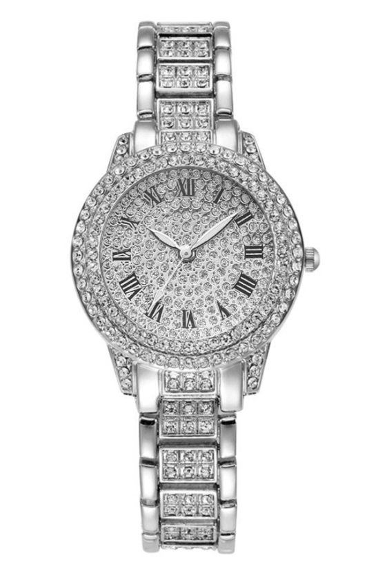 Orologio da donna con brillantini