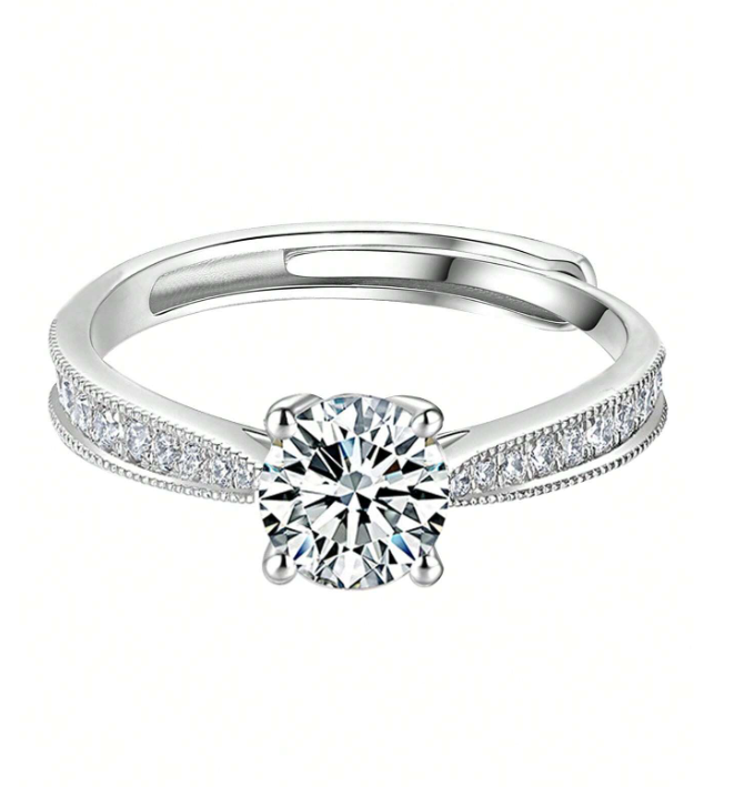 Anello regolabile in acciaio inossidabile stile