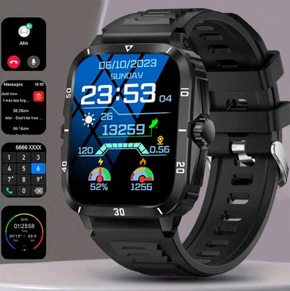 Smartwatch, chiamata/composizione senza fili, modalità multi-sport
