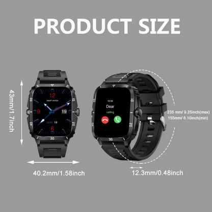 Smartwatch, chiamata/composizione senza fili, modalità multi-sport