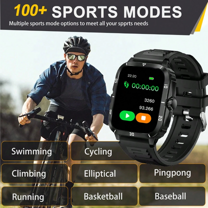 Smartwatch, chiamata/composizione senza fili, modalità multi-sport