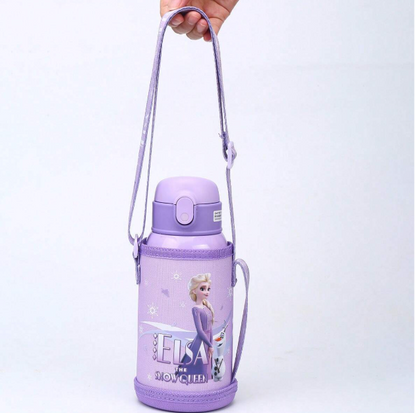 Disney 1 pezzo Tazza termica in acciaio inossidabile ufficialmente concessa in licenza Disney Frozen Elsa