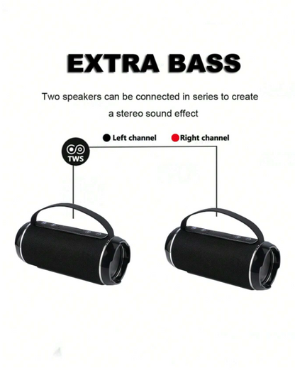 T&G 10W Altoparlante Bluetooth portatile senza fili impermeabile e anti-urto con cordino