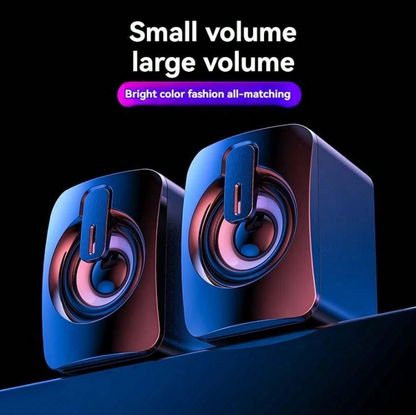 Altoparlante da scrivania cablato con illuminazione personalizzata