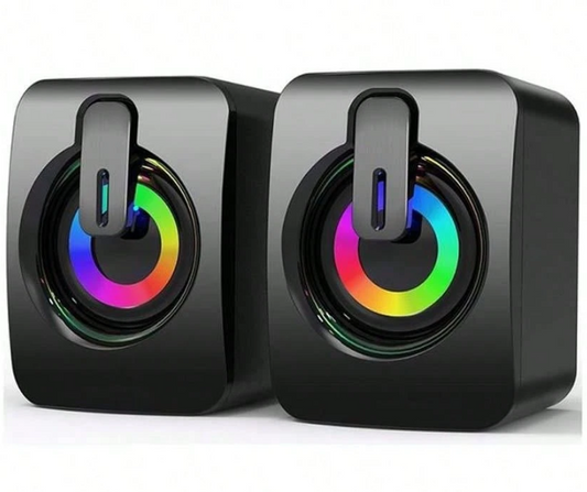 Altoparlante da scrivania cablato con illuminazione personalizzata