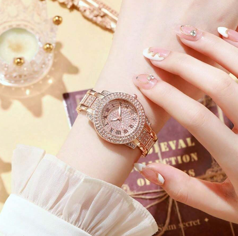Orologio da donna con brillantini