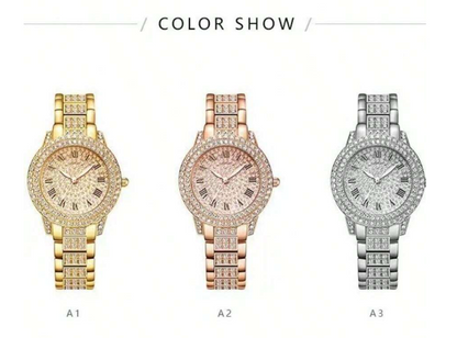 Orologio da donna con brillantini