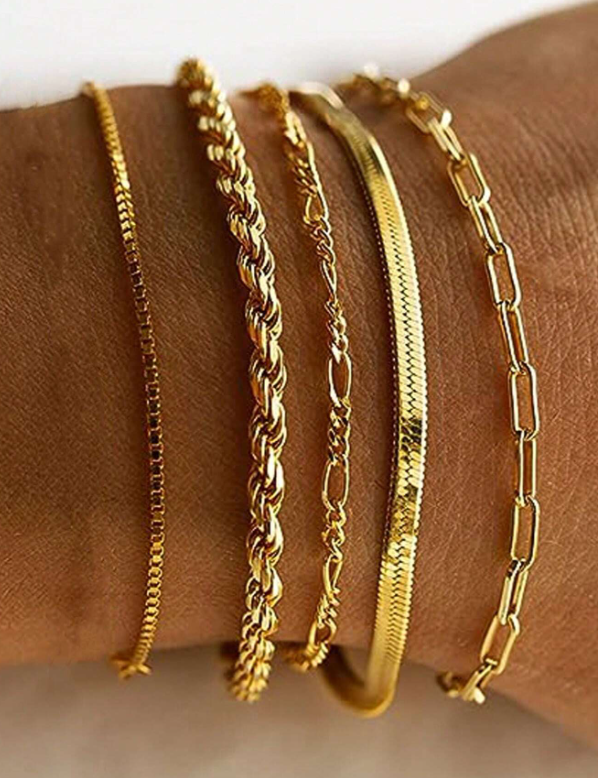 Set di 6 collane con ciondoli a forma di cuore